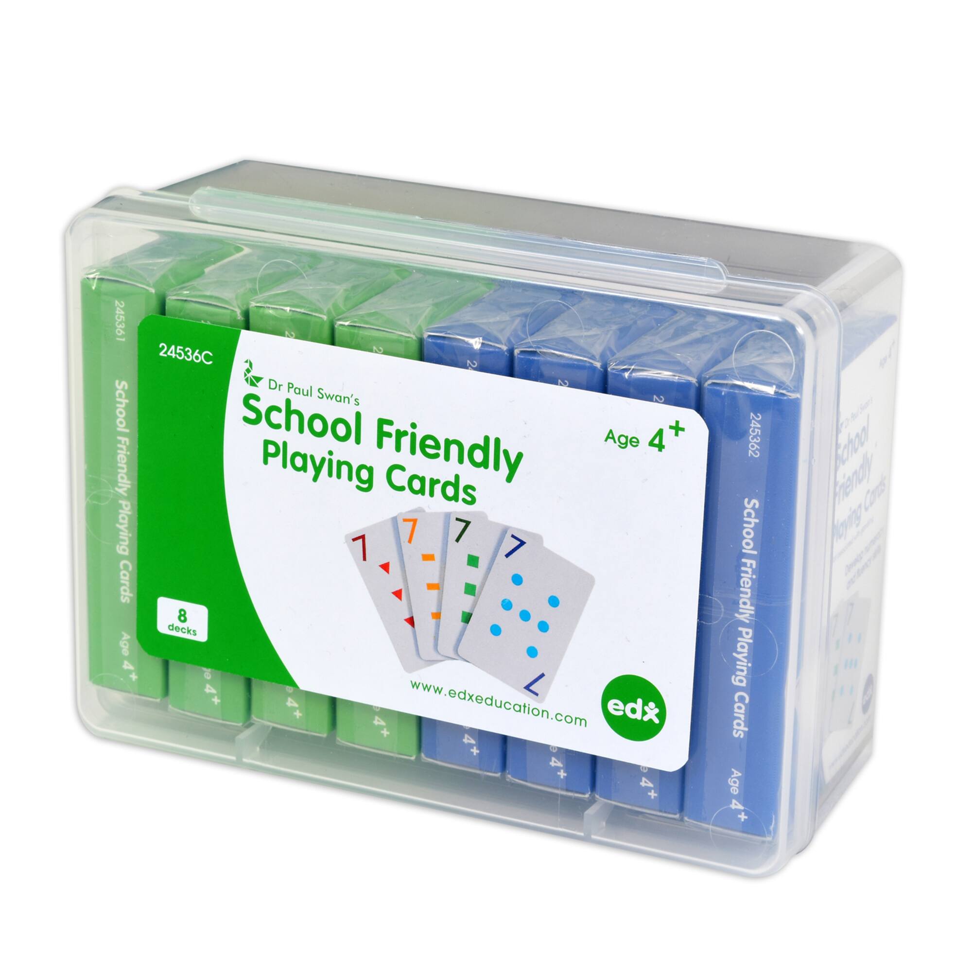 School Friendly Playing Cards